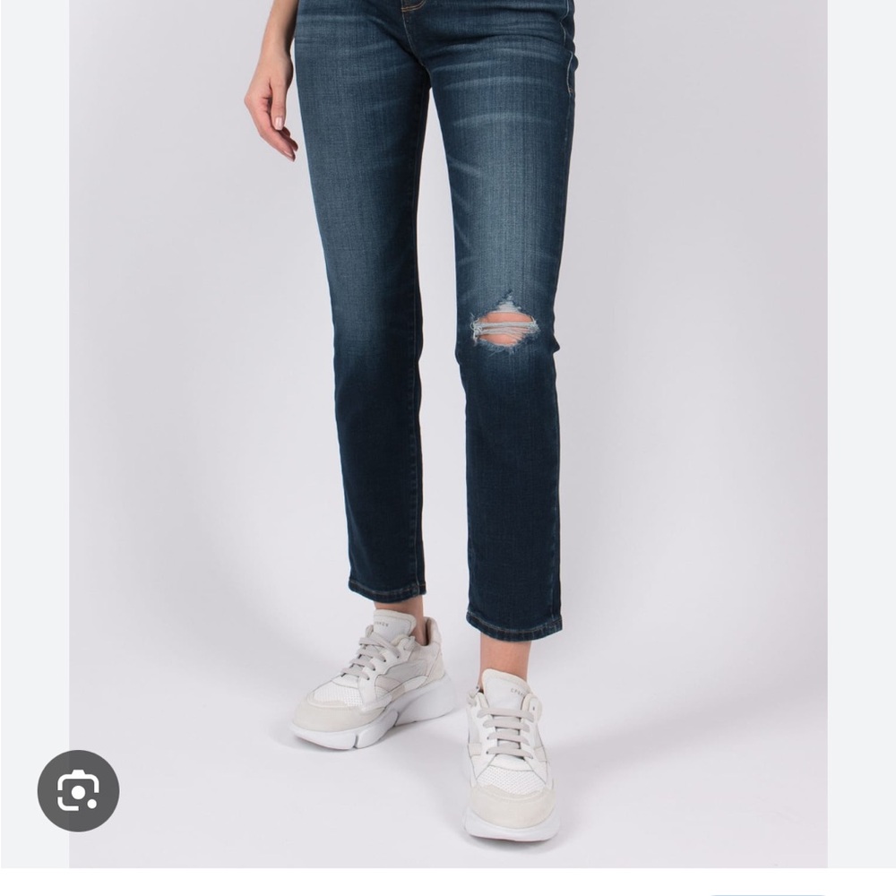 Frame Distressed Le Garçon Women's Jeans